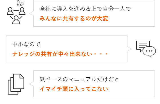導入後のサポートに不安を感じている方