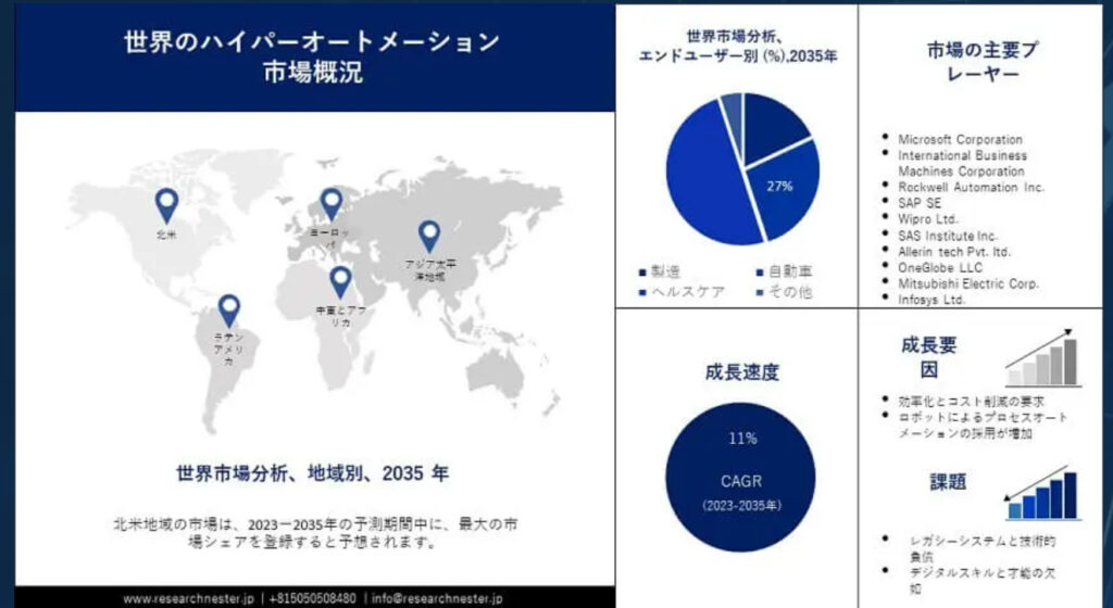 世界のハイパーオートメーション市場概要